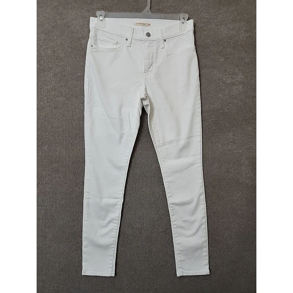 Levis 311 Shaping Skinny Jeans Womens 29 White Stretch